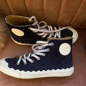 Authentic Chloe Kyle sneakers size 8